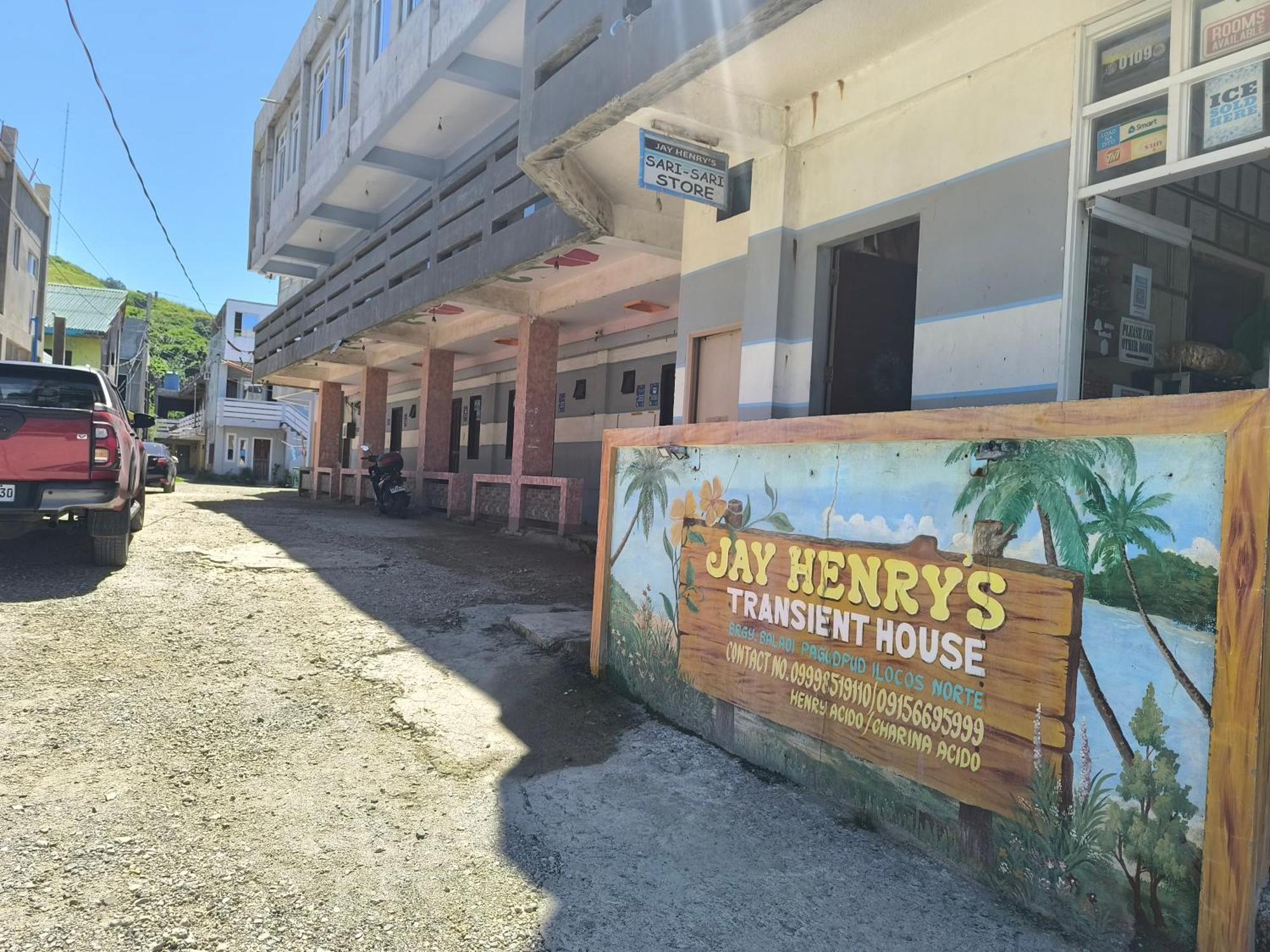 Jay Henry Transient Beach House, B Pagudpud, Blue Lagoon Beach Apartment Exterior photo